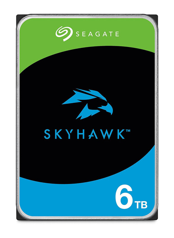 

Seagate Skyhawk 6TB 3.5-Inch Internal Hard Drive, ST6000VX001, Multicolour