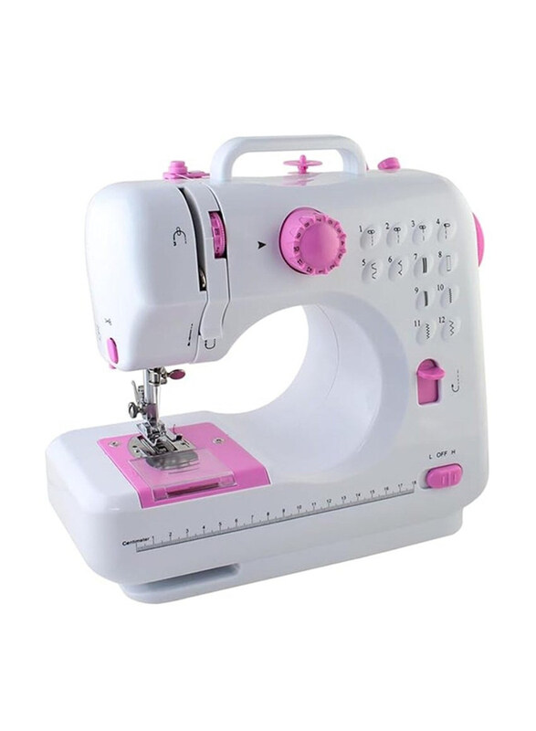 

Generic Multi-Functional Mini Household Electric Sewing Machine, White/Purple