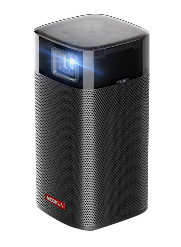 

Nebula Apollo Wi-Fi Mini Portable Projector, 200 Lumens, D2410, Black