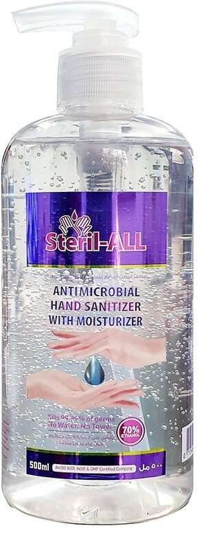 

Generic Steril-All Hand Sanitizer Gel, 2 x 500ml
