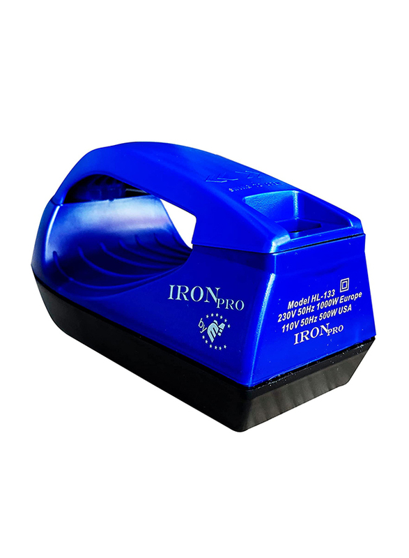 IronPro Handheld Steam Iron, 2400W, Blue