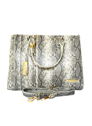 Paris Hilton Zipper Pocket Magnetic PU Leather Handbag with Shoulder Strap for Women. A21016-PH, Dark Olive