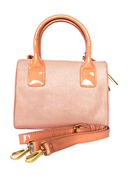 Paris Hilton Handbag with Shoulder Strap for Women, A21014-PH, Pink