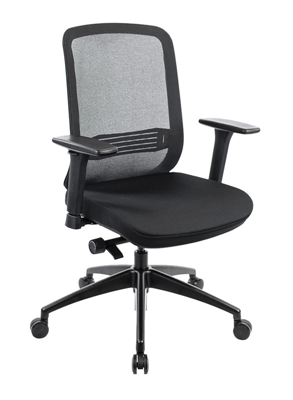 Breedge Porto Mesh Office Chair, Black