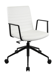 Breedge Dallas PU Office Chair, White