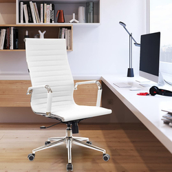 Breedge Rio TPU Executive Office Chair, White