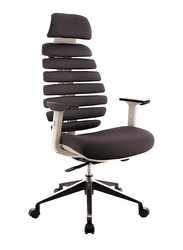 Breedge Ergo Fabric Office Chair, Grey