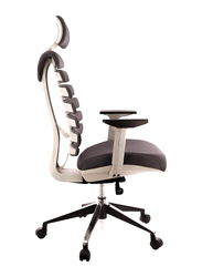 Breedge Ergo Fabric Office Chair, Grey