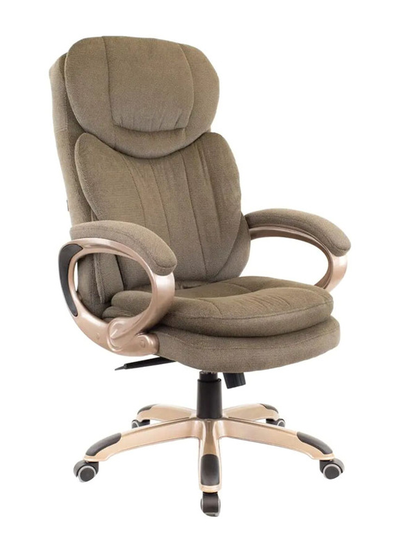 Breedge Boss T Fabric Executive Office Chair, Gold