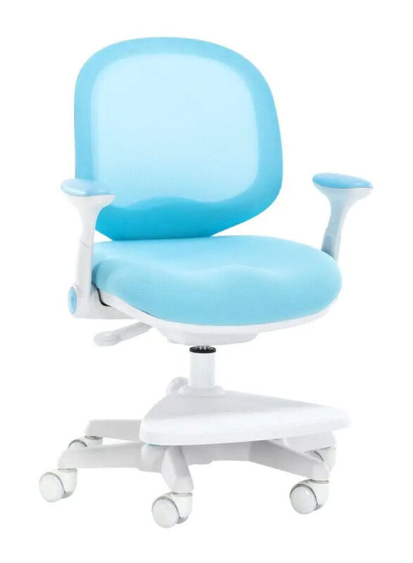 

Breedge Little Boss Fabric Growing Kids Chair, Blue