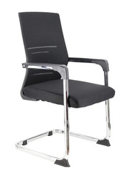 Breedge Visit Mesh Office Conference Chair, Black