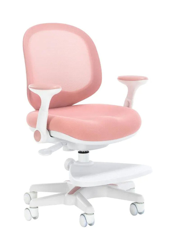 Breedge Little Boss Fabric Growing Kids Chair, Pink