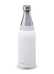 Aladdin 0.6 Ltr Fresco Thermavac Stainless Steel Water Bottle, Snowflake White