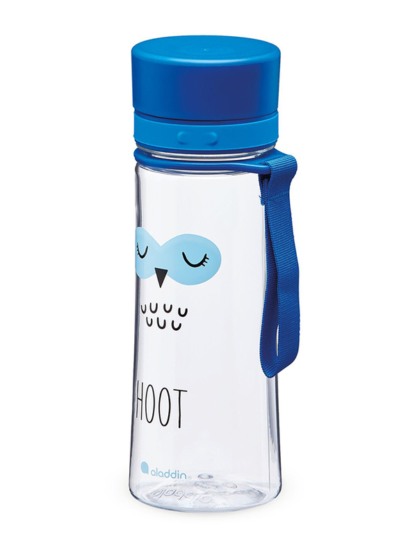 Aladdin 0.35 Ltr My First Aveo Owl Kids Water Bottle, Blue