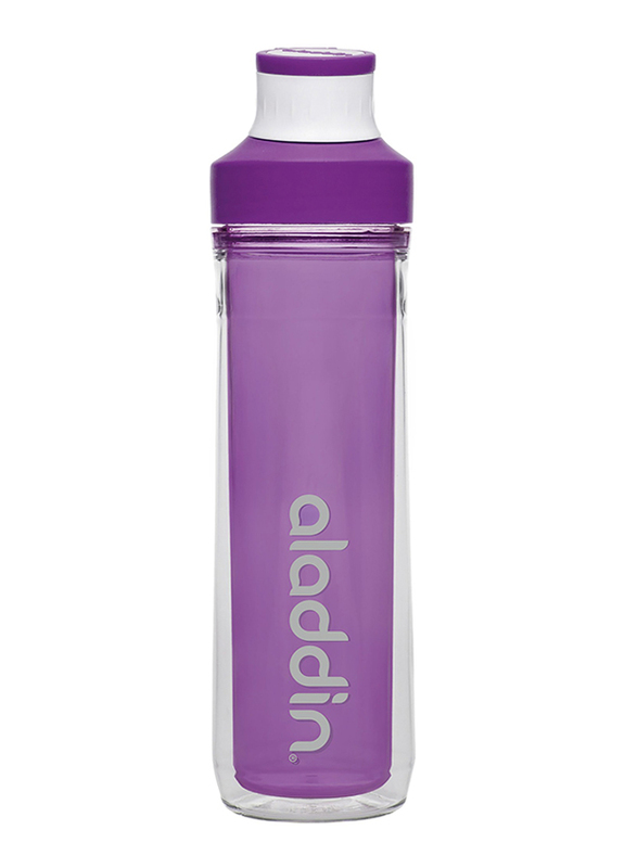 Aladdin 0.5 Ltr Active Hydration Double Wall Water Bottle, Purple