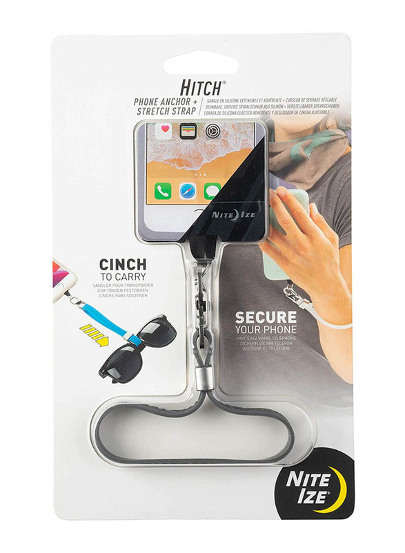 Nite Ize Phone Anchor + Stretch Strap, Grey