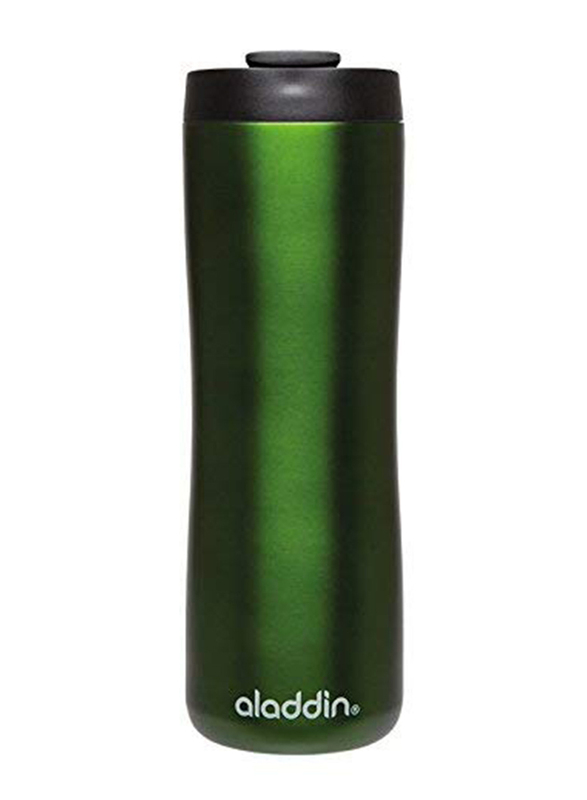 Aladdin 0.47 Ltr Thermavac Stainless Steel Flask, Green