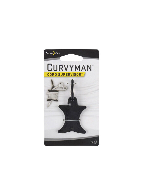 

Nite Ize Curvy Man Cord Holder, CVM-03-01, Black