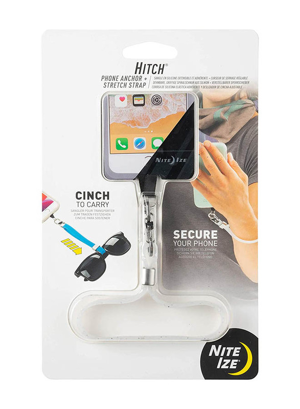 Nite Ize Phone Anchor + Stretch Strap, White