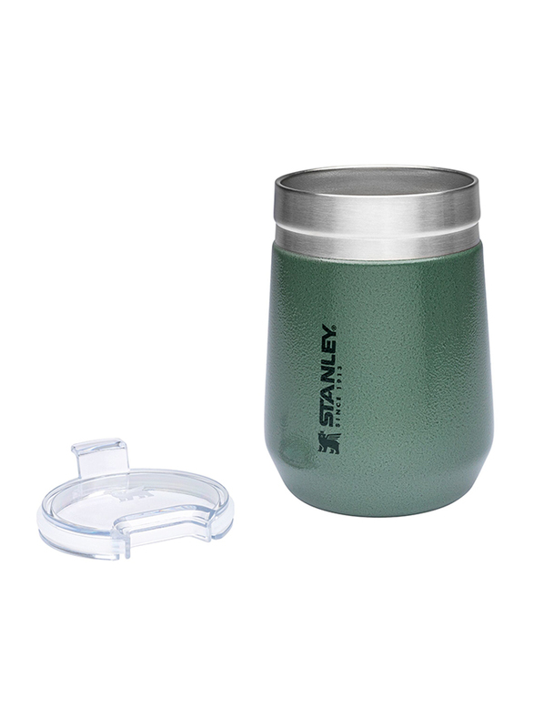 Stanley 10oz Stainless Steel Go Everyday Vacuum Insulated Tumbler, Hammertone Green