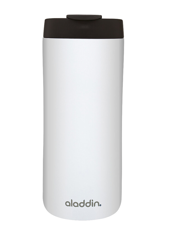 Aladdin 0.35 Ltr Stainless Steel Thermavac Mug, White