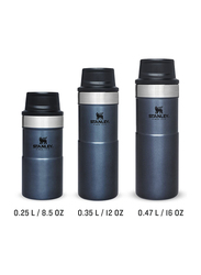 Stanley 0.35 Ltr Trigger Action Stainless Steel Travel Mug, Nightfall