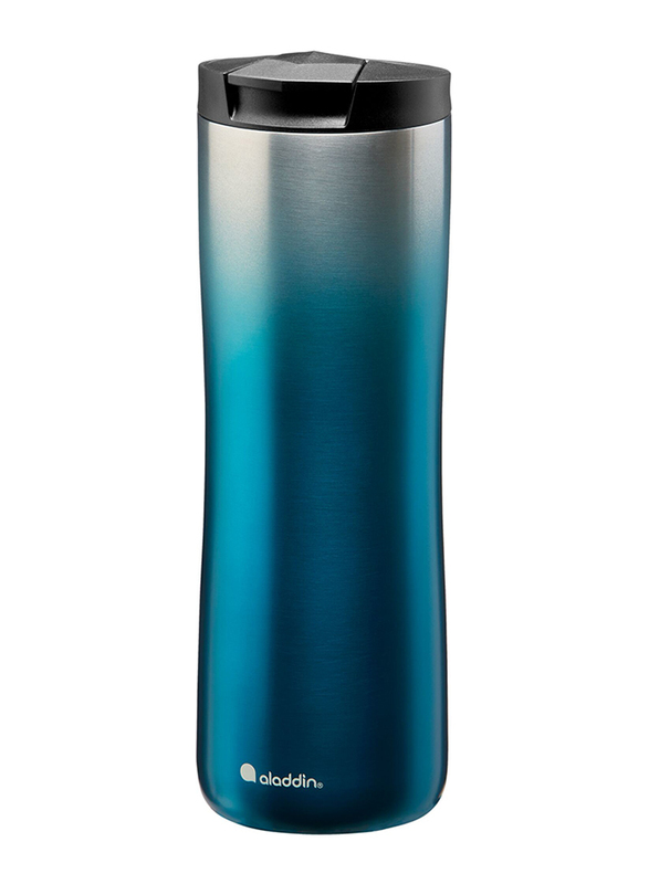 Aladdin 0.47 Ltr Urban Thermavac Stainless Steel Travel Mug, Gradient Blue