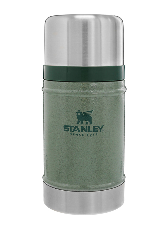 Stanley Classic Legendary Stainless Steel Food Jar, 0.7L, Hammertone Green