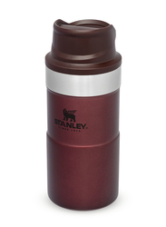 Stanley 0.25 Ltr Trigger Action Stainless Steel Travel Mug, Wine