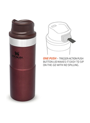 Stanley 0.35 Ltr Trigger Action Stainless Steel Travel Mug, Wine