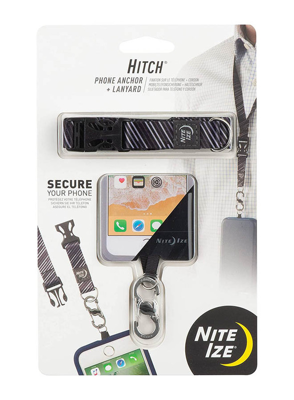 Nite Ize Phone Anchor + Lanyard Strap, Black