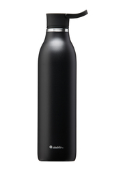 Aladdin 0.6 Ltr Cityloop Thermavac Stainless Steel Water Bottle, Lava Black