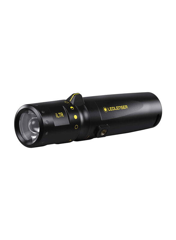 

Ledlenser iL7R Rechargeable Gift Box LED Flashlight, Black