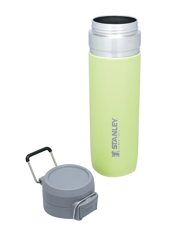 Stanley 24oz Stainless Steel Quick Flip Water Bottle, Citron