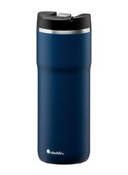 Aladdin 0.47 Ltr Barista Java Thermavac Stainless Steel Flask, Deep Navy