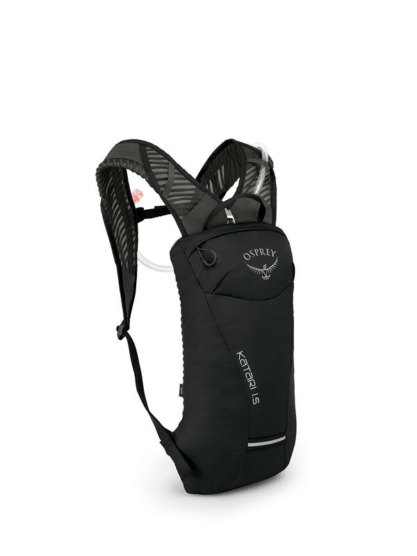 Osprey Katari 1.5 Hydration Backpack Bag for Men, Black