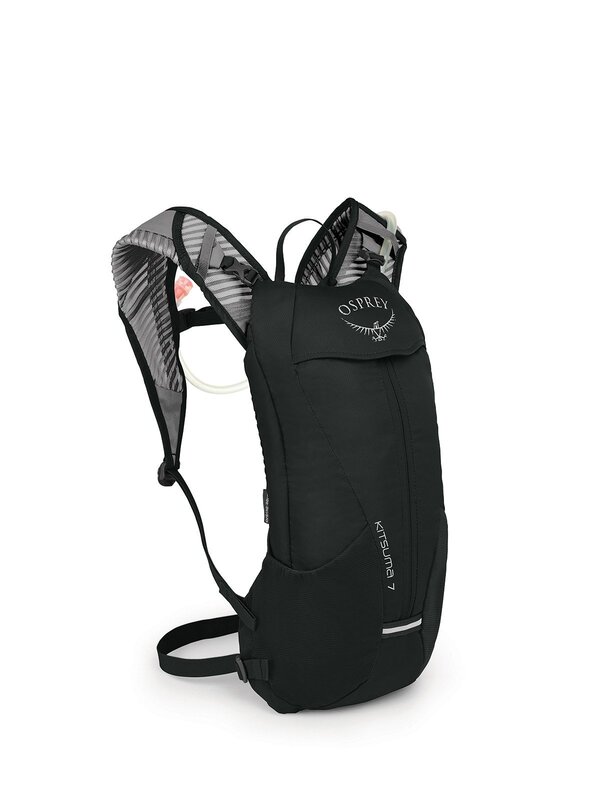 Osprey Kitsuma 7 Hydration Backpack Bag for Women, Black