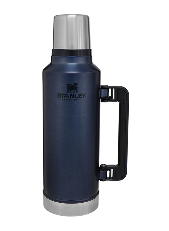 Stanley 1.9 Ltr Classic Legendary Stainless Steel Water Bottle, Nightfall