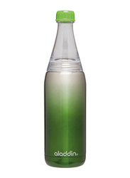 Aladdin 0.6 Ltr Stainless Steel Fresco Twist & Go Thermavac Water Bottle, Green