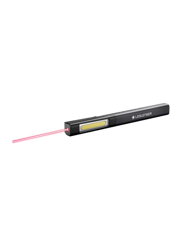 Ledlenser iW2R Rechargeable Laser LED Flashlight, Black
