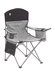 Coleman Cooler Quad Chair, Black/Grey