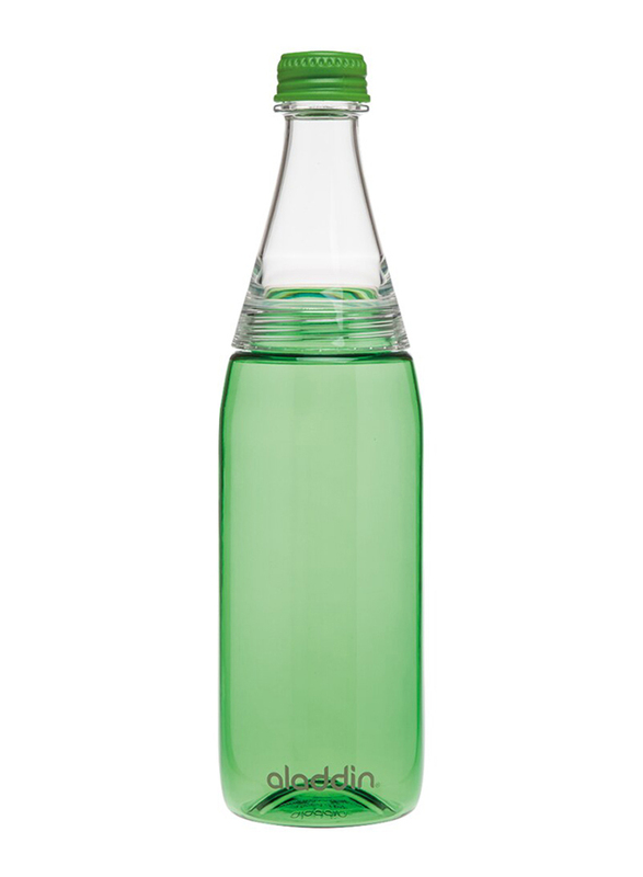 Aladdin 0.6 Ltr Fresco Twist & Go Water Bottle, Green