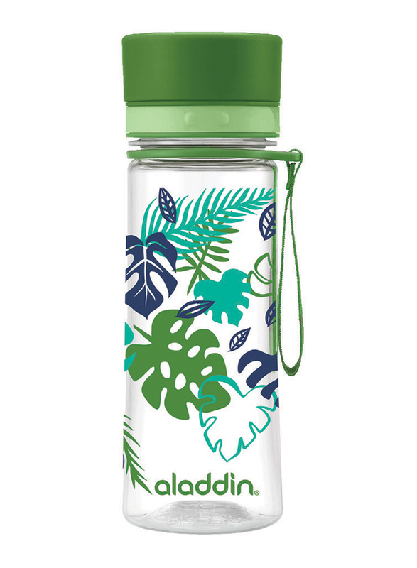 Aladdin 0.35 Ltr Aveo Graphic Print Water Bottle, Green
