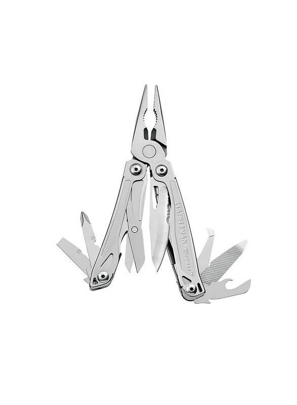 Leatherman Wingman Stainless Steel Nylon Sheath Multitool, Silver