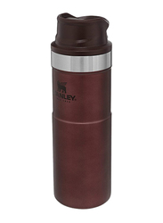 Stanley 0.47 Ltr Classic Trigger Action Stainless Steel Travel Mug, Wine