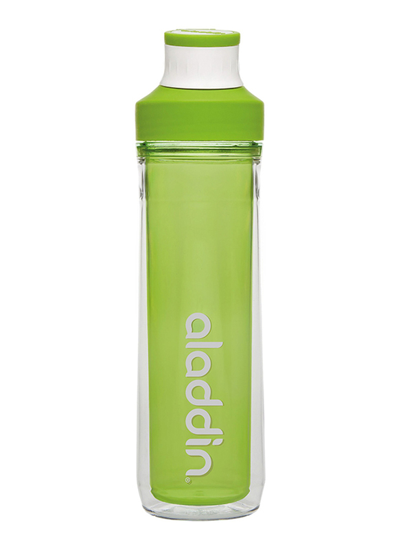 Aladdin 0.5 Ltr Active Hydration Double Wall Water Bottle, Green