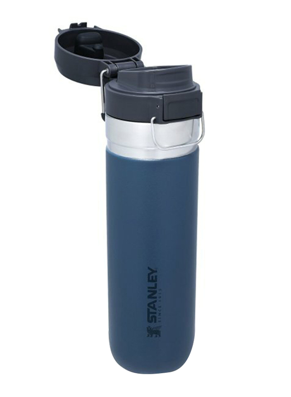 Stanley 24oz Stainless Steel Quick Flip Water Bottle, Abyss