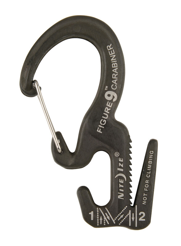 

Nite Ize 2-Piece Small F9 Carabiner Set, Black