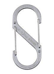Nite Ize 75 Lbs S-Biner Stainless Steel Double Gated Carabiner, Silver