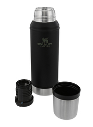 Stanley 0.75 Ltr Classic Legendary Stainless Steel Thermos, Matte Black